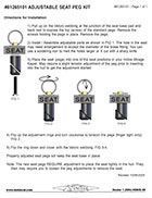 Plug In Seat Connector Kit Instructions