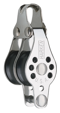 Harken 22mm Double Micro Block with Becket