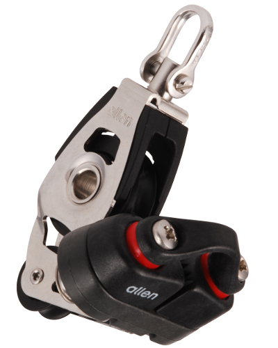 Allen 30mm Fiddle Block with Cleat