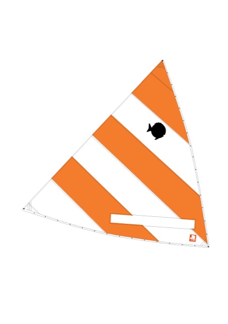 Sunfish Sail (Orange Pop)