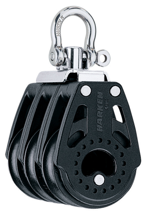 Harken 40mm Carbo Triple Swivel Block