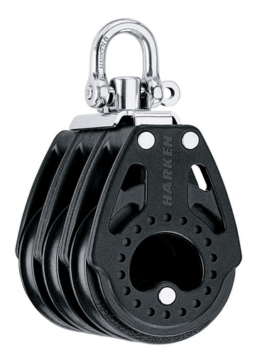 Harken 57mm Triple Swivel Carbo Block