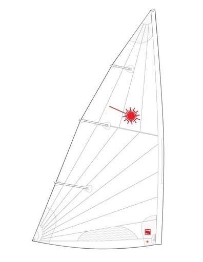 [2531] Laser/ILCA Mk2 Bi-Radial Sail